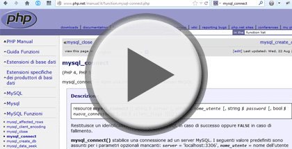 Immagine che rappresenta il video: Manuale PHP sul server locale