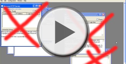 Immagine che rappresenta il video: XAMPP - Server WEB locale |  Mercury Server email